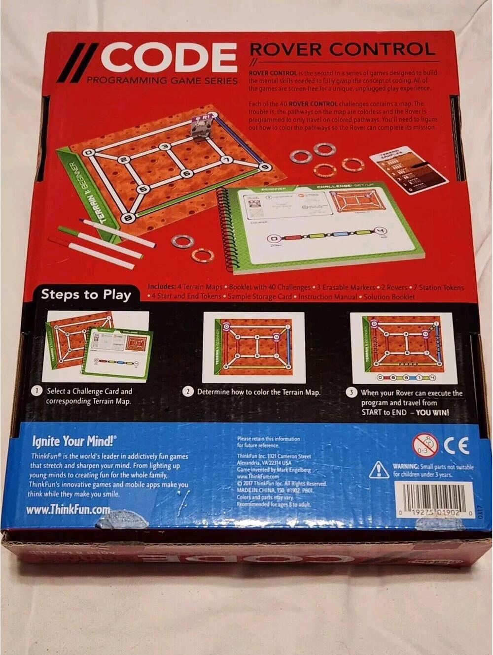 Rover Control - Code Programming Game Series by ThinkFun Stem - Picture 3 of 9